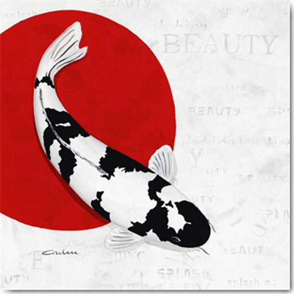 Gruhn, Nicole - Kunstdruck - Splashing Beauty Shiro Utsuri
