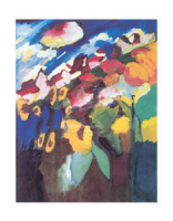 Kandinsky, Wassily - Kunstdruck - Murnau - The Garden II,...