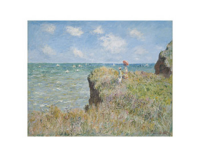 Monet, Claude - Kunstdruck - Cliff Walk at Pourville, 1882