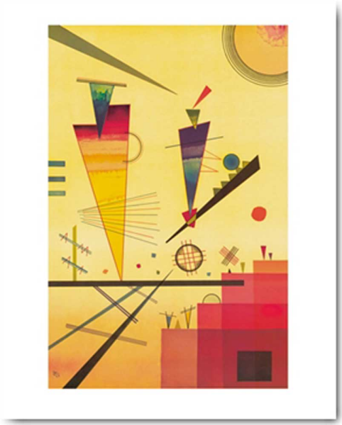 Kandinsky, Wassily - Kunstdruck - Struttura Allegra