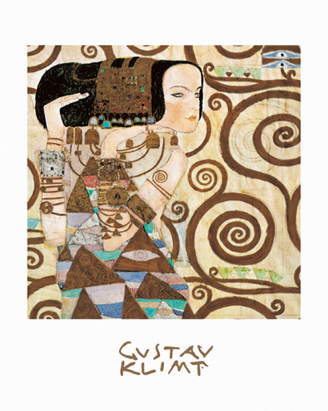 Klimt, Gustav - Kunstdruck - The waiting