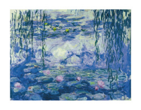 Monet, Claude - Kunstdruck - Water Lilies and Willow Branch