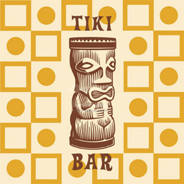 Tiki Series - Kunstdruck - Tiki Bar