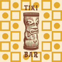 Tiki Series - Kunstdruck - Tiki Bar