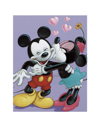 Disney - Kunstdruck - Mickey and Minnie - Sweet Roma