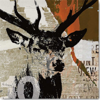 Luger, Gery - Kunstdruck - Rotwild I