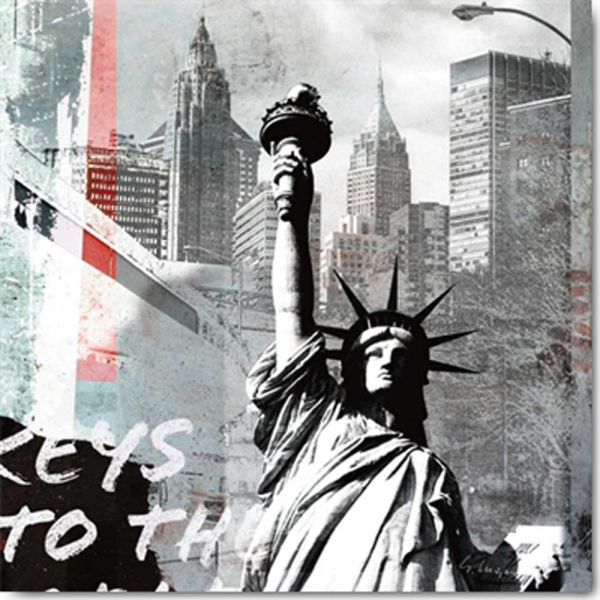 Luger, Gery - Kunstdruck - Statue of Liberty