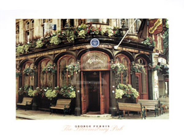 Ferris, George - Kunstdruck - The Bloomsbury Pub - London