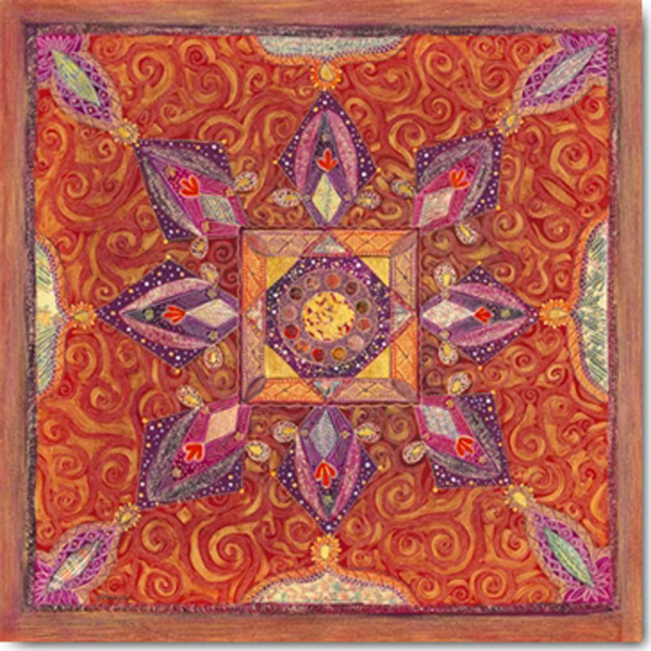 Maugeri, Valérie - Kunstdruck - Carré Indien I