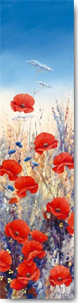 Mayes, Hilary - Kunstdruck - Poppy Field I