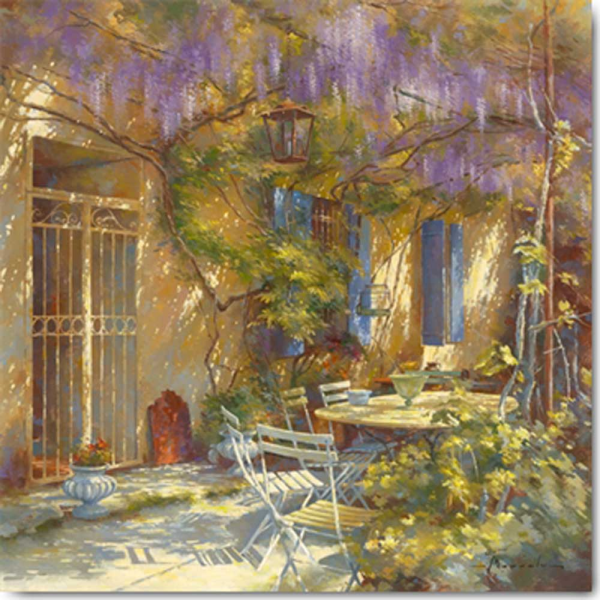 Messely, Johan - Kunstdruck - A la table de Michèle