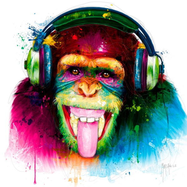 Murciano, Patrice - Kunstdruck - DJ Monkey