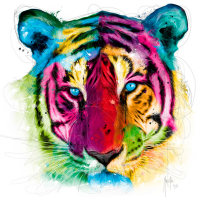 Murciano, Patrice - Kunstdruck - Tiger Pop