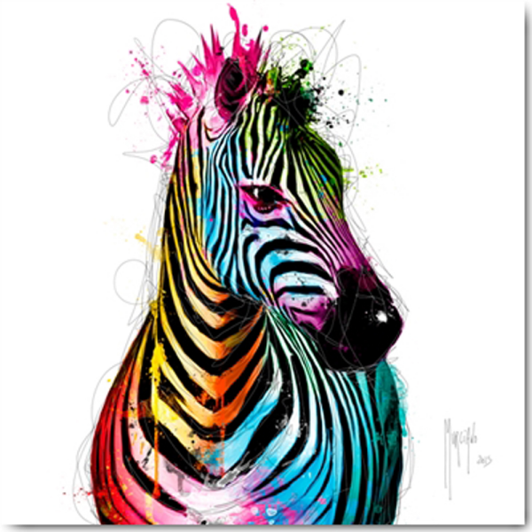 Murciano, Patrice - Kunstdruck - Zebra Pop