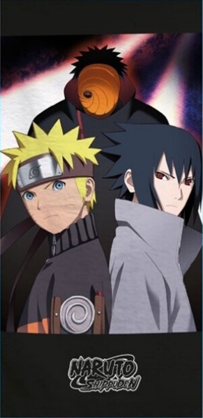 Naruto - Strandtuch - Dark