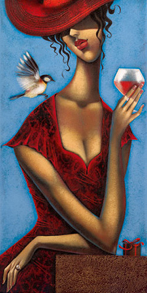 Tsantekidou, Ira - Kunstdruck - Rose dAnjou 2