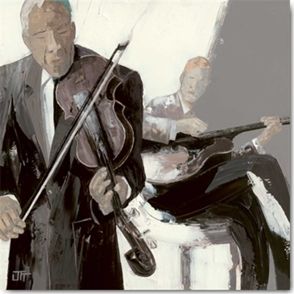 Ott, Bernard - Kunstdruck - Le violon