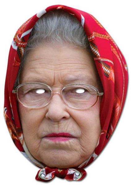 Queen, The - Masken - Headscarf - Promi Maske