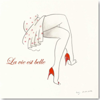 Schneider, Rosy - Kunstdruck - Serie Beine III