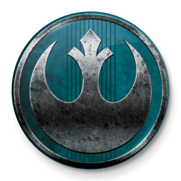 Star Wars - Button Badge - Rebel Aliance Symbol