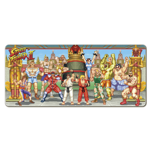 Street Fighter - Schreibtischunterlage - II - Gaming Mousepad