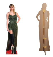 Swift, Taylor - Long Green Dress Pappaufsteller