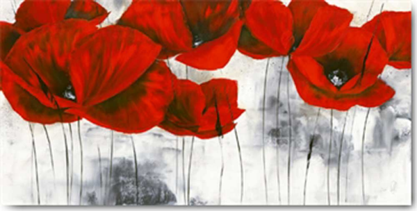 Zacher-Finet, Isabelle - Kunstdruck - Pavot d´hiver III