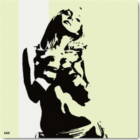 Zalez - Kunstdruck - Think