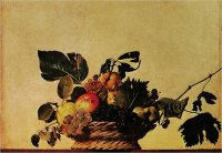 Caravaggio - Kunstdruck - Cesto di frutta