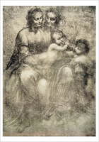 Da Vinci, Leonardo - Kunstdruck - La vergine