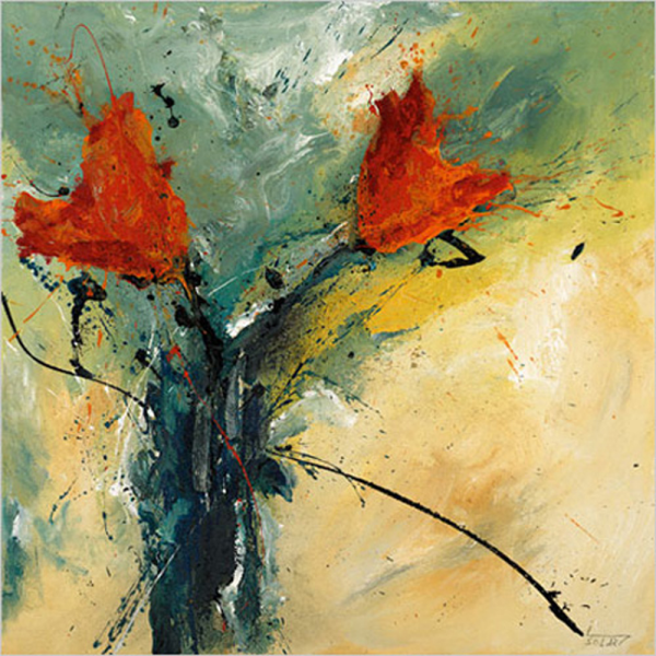 Folger, Isolde - Kunstdruck - La tulpa