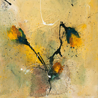 Folger, Isolde - Kunstdruck - Blüten I