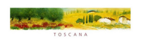 Hültner, Theresa - Kunstdruck - Toscana Impressionen VI