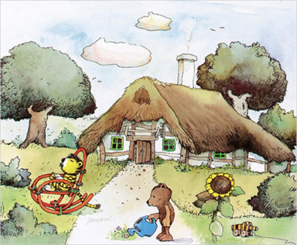 Janosch - Kunstdruck - Sommertag