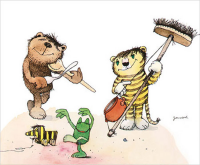 Janosch - Kunstdruck - Hausmusik