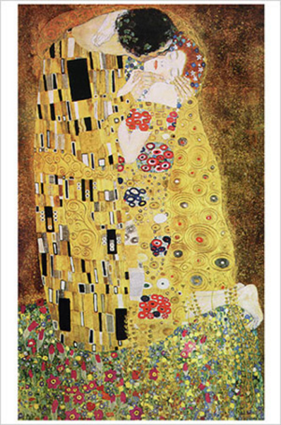 Klimt, Gustav - Kunstdruck - The Kiss