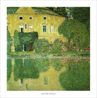 Klimt, Gustav - Kunstdruck - Schlosskammer on Attersee