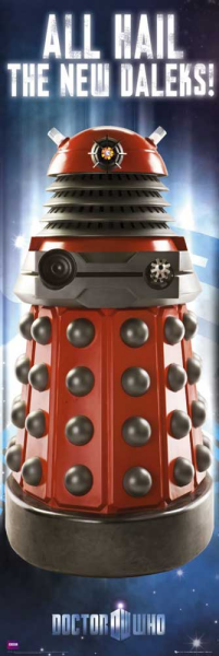 Doctor Who - Türposter - All Hail the new Dalek