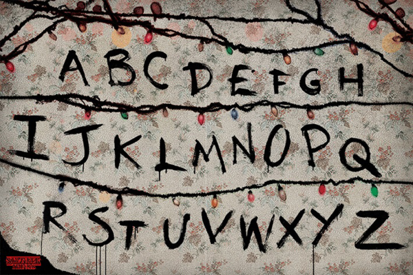 Stranger Things - Poster - R, U, N