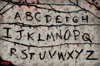 Stranger Things - Poster - R, U, N