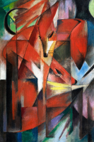 Franz Marc - Kunstdruck - Füchse