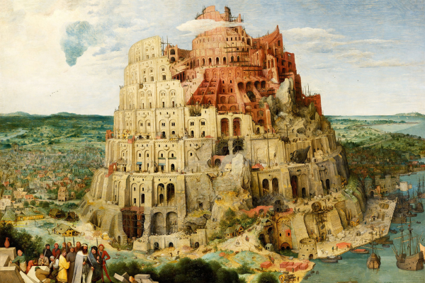 Pieter Bruegel der Ältere - Kunstdruck - Der Turmbau zu Babel