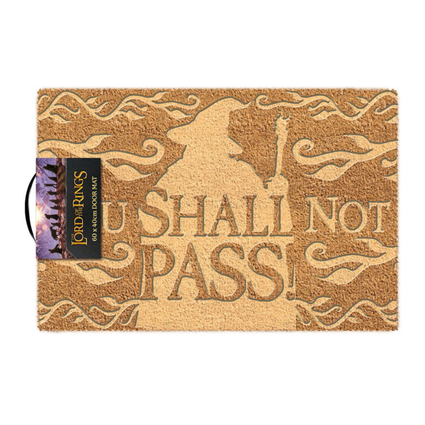 Fußmatte Kokos - Türmatte Kokos - The Lord Of The Rings - geprägt