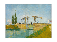 Van Gogh, Vincent - Kunstdruck - Die Zugbrücke