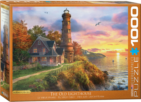 1000 Teile Puzzle - Puzzle - The Old Lighthouse - Der alte Leuchtturm