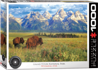 1000 Teile Puzzle - Puzzle - Grand Teton National Park