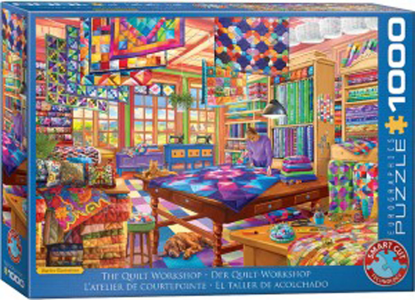 1000 Teile Puzzle - Puzzle - Der Quilt - Workshop