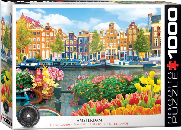 1000 Teile Puzzle - Puzzle - Amsterdam - Niederlande