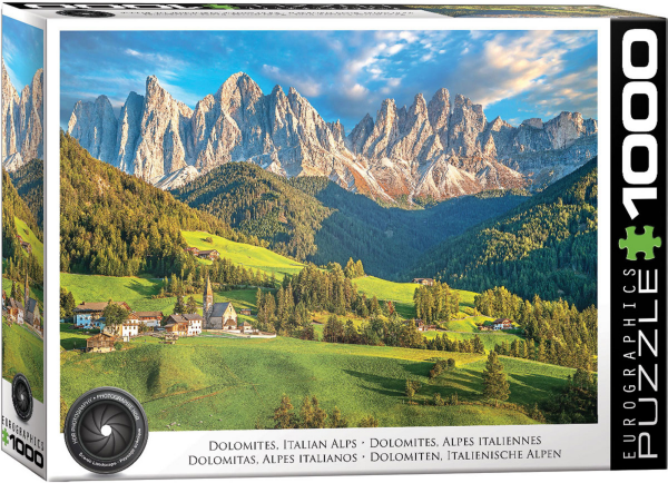 1000 Teile Puzzle - Puzzle - Dolomiten - Italienische Alpen