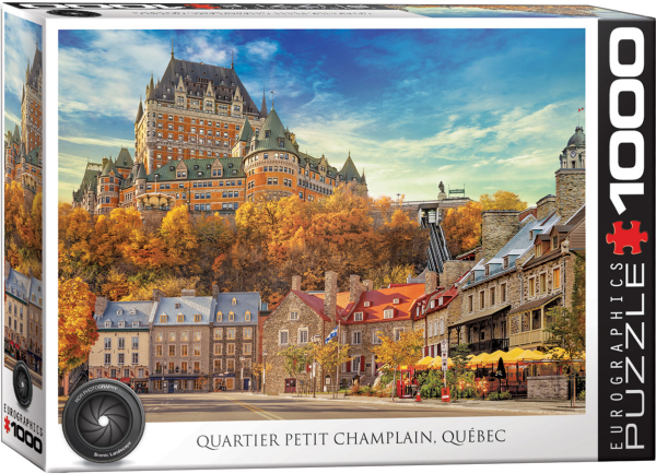 1000 Teile Puzzle - Puzzle - Quartier Petit Champlain